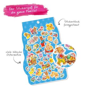 Trötsch Stickerblock Ostern