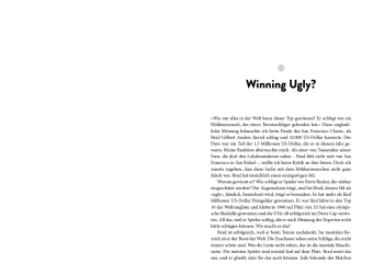 Winning Ugly - Mentale Kriegsführung im Tennis