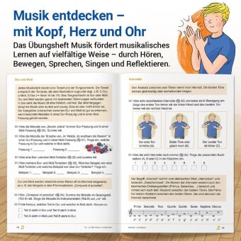 Das Übungsheft Musik 5/6, m. Audio-CD