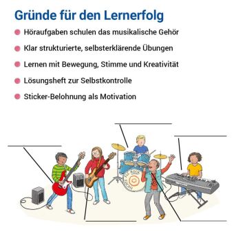 Das Übungsheft Musik 5/6, m. Audio-CD