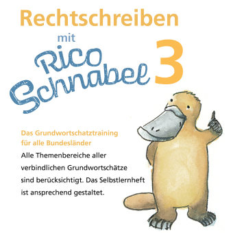 Rechtschreiben mit Rico Schnabel, Klasse 3