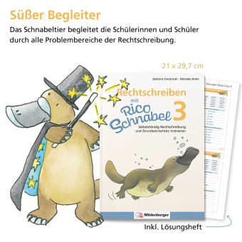 Rechtschreiben mit Rico Schnabel, Klasse 3