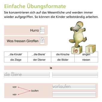 Rechtschreiben mit Rico Schnabel, Klasse 2