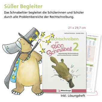 Rechtschreiben mit Rico Schnabel, Klasse 2