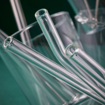 Glas Strohhalme, 8er Set