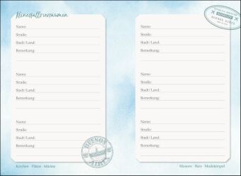 Mein Reisetagebuch