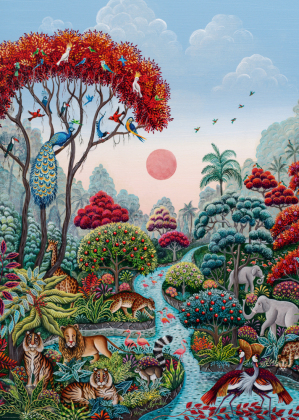Wildlife Paradise Puzzle