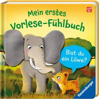 Mein erstes Vorlese-Fühlbuch - Bist du ein Löwe?