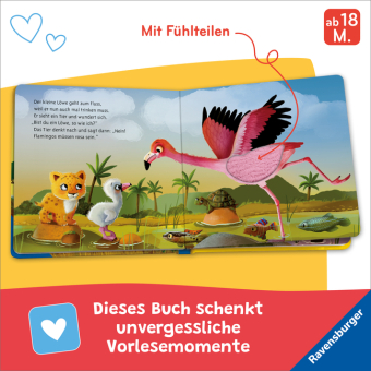 Mein erstes Vorlese-Fühlbuch - Bist du ein Löwe?