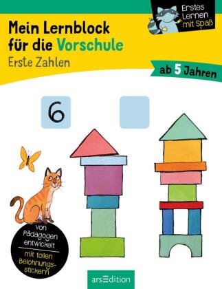 Mein Lernblock für die Vorschule - Erste Zahlen