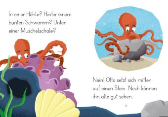 LESEZUG/1. Klasse: Otto Oktopus spielt Verstecken