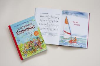 Die 100 schönsten Kinderlieder - Mit einfachen Noten und Akkorden für Gitarre und Klavier