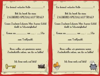 Escape-Schnitzeljagd - Besiegt die böse Zauberhexe!