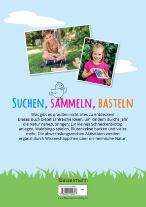 Das Wald- und Wiesenbuch für die Kleinsten. Basteln, spielen, lernen ab 3 Jahren