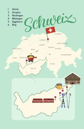 Das kleine Chalet in der Schweiz