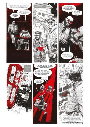 Wolverine: Schwarz, Weiß & Blut