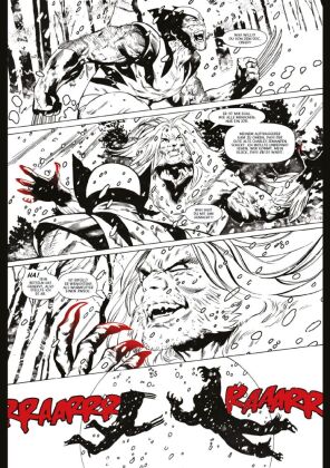 Wolverine: Schwarz, Weiß & Blut