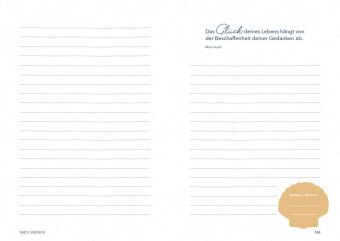 Meine Morgenseiten - Das gestaltete Tagebuch zum Eintragen