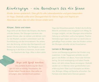 Kinderyoga - Die Mitmach-Box