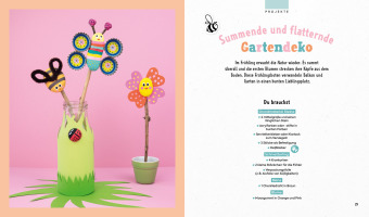 Kunterbunt, eckig, rund - Steine bemalen für Kids