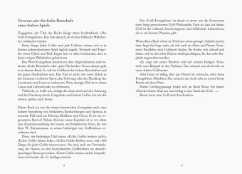 Das Golf Evangelium. Die frohe Botschaft eines frohen Spiels