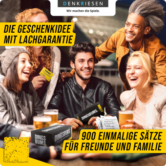 DENKRIESEN - PARTYFIEBER - DINGSBUMS® "Das grundverkehrte Partyspiel"