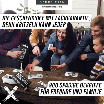 DENKRIESEN - PARTYFIEBER - KRITZELSCHLACHT® "Das gnadenlose Partyspiel"