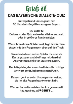 Griaß di! Das bayerische Dialekte-Quiz