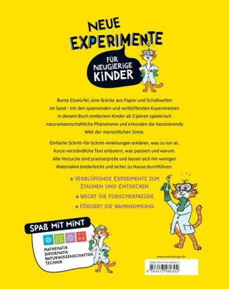 Neue Experimente für neugierige Kinder