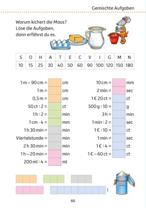 Mein Übungsheft Rechnen 3. Klasse