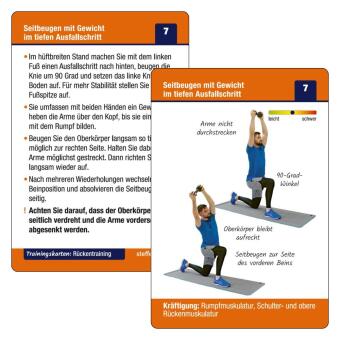 Trainingskarten: Funktionelles Rückentraining
