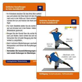 Trainingskarten: Funktionelles Rückentraining