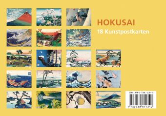 Postkarten-Set Katsushika Hokusai