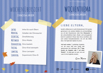 Kita-to-Go: Mit Leoli bei den Dinosauriern - Das Mitmachbuch - Spielen, Basteln, Bewegen, Lernen