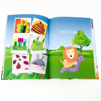 Kita-to-Go: Mit Leoli kreativ durchs Jahr - Das Bastelbuch zum Mitmachen