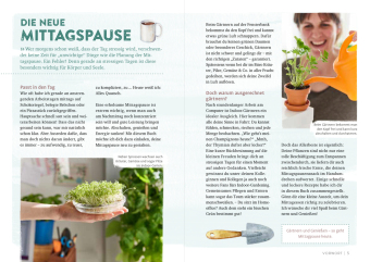 Endlich Mittagspause! Indoor-Gärtnern zwischen Mails und Meetings mit Pflücksalat, Sprossen & Co. 