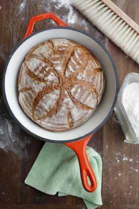 No-Knead-Brote