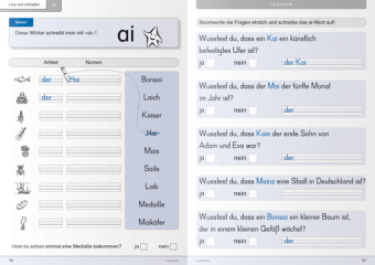 Ich kann rechtschreiben 1 bis 3 - Schülerarbeitshefte für die 2. bis 4. Klasse - neues Design 
