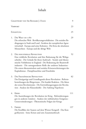 Eric Hobsbawm: Das lange 19. Jahrhundert