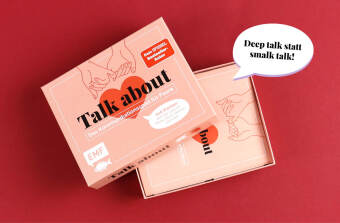 Kartenspiel: Talk about - Das Kommunikationsspiel für Paare