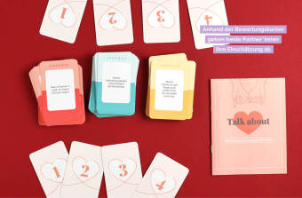 Kartenspiel: Talk about - Das Kommunikationsspiel für Paare