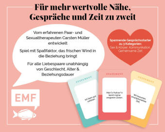 Kartenspiel: Talk about - Das Kommunikationsspiel für Paare