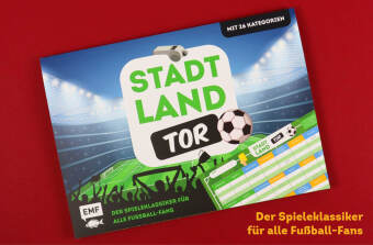 Stadt, Land, Tor - Der Spieleklassiker für alle Fußball-Fans