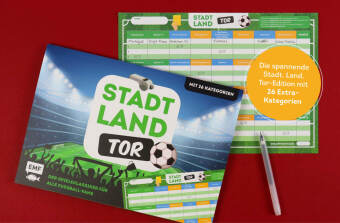 Stadt, Land, Tor - Der Spieleklassiker für alle Fußball-Fans