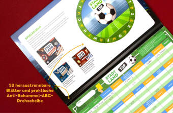 Stadt, Land, Tor - Der Spieleklassiker für alle Fußball-Fans