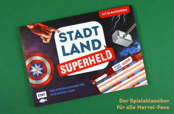 Stadt, Land, Superheld - Der Spieleklassiker für alle Marvel-Fans