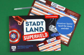 Stadt, Land, Superheld - Der Spieleklassiker für alle Marvel-Fans