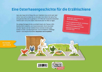Henne, Has' und Osterspaß. Erzählschienen-Figurenset