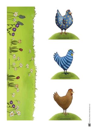 Henne, Has' und Osterspaß. Erzählschienen-Figurenset