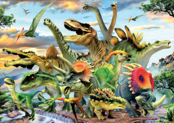 Dinosaurier 500 Teile Puzzle